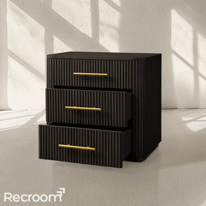 Finn Wood Nightstand - Zonesus