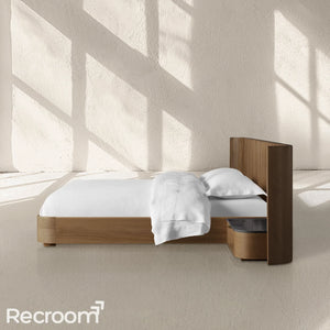 Finn Extended Headboard Bed - Zonesus