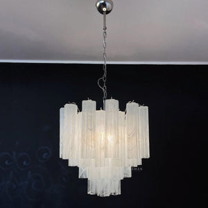 Murano Chandelier – 36 tubes – Alabaster white - Zonesus
