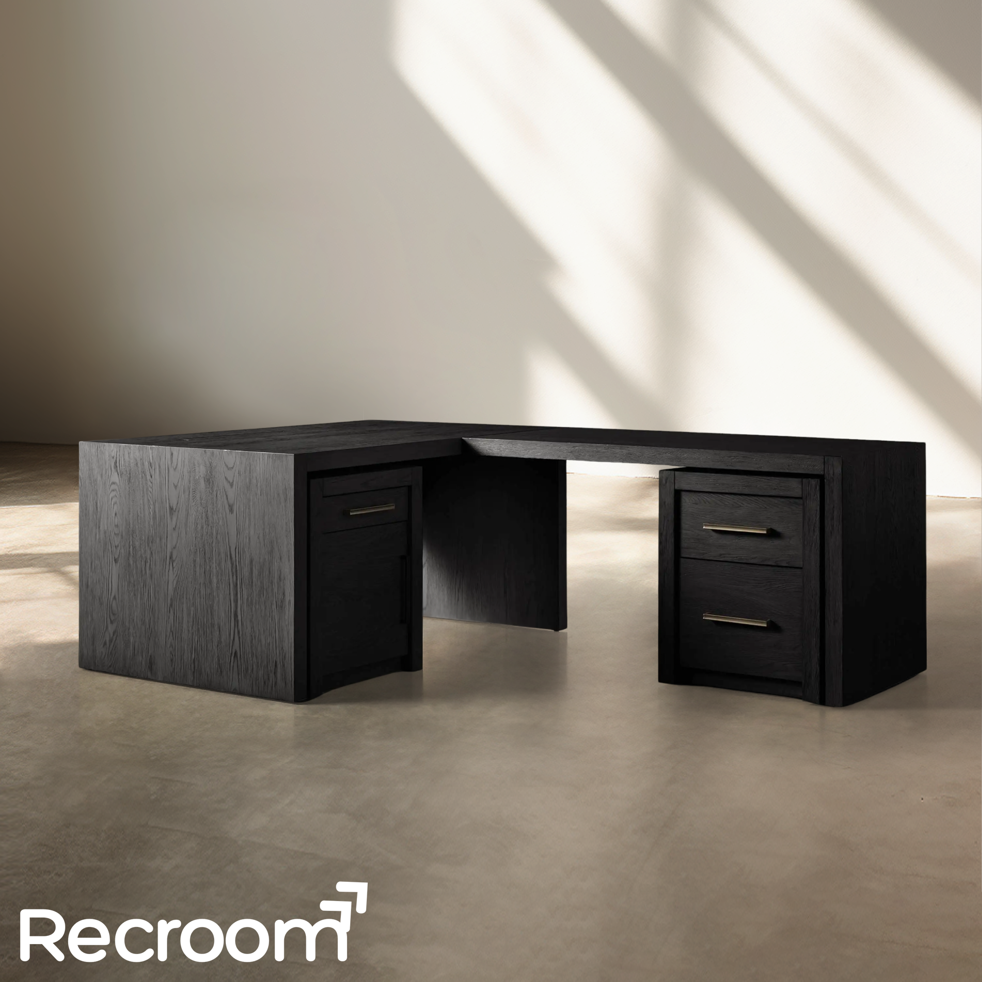 Bood Modular Desk with Return Desk - Zonesus