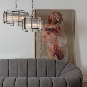 Monte Carlo Large Chandelier 26.8" - Zonesus