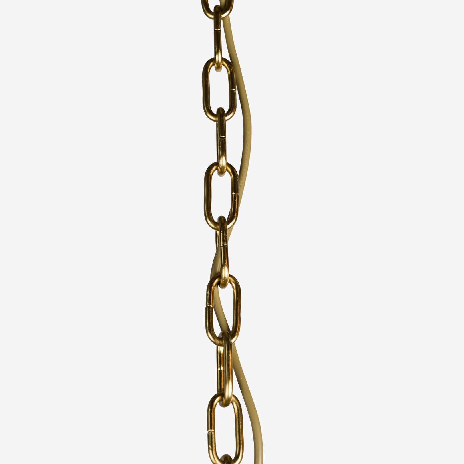 Brass Monte Carlo Grande Chandelier 26.8" - Zonesus