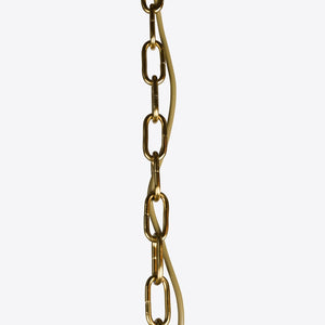 Brass Monte Carlo Grande Chandelier 26.8" - Zonesus