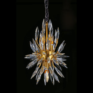 Lily Starburst Crystal Sputnik Chandelier - Zonesus