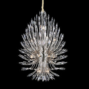Lily Starburst Crystal Sputnik Chandelier 43"W - Zonesus