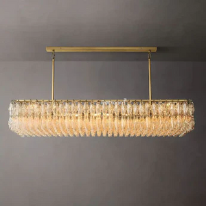 Chia Rectangular Chandelier 74" - Zonesus