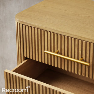 Finn Wood Nightstand - Zonesus