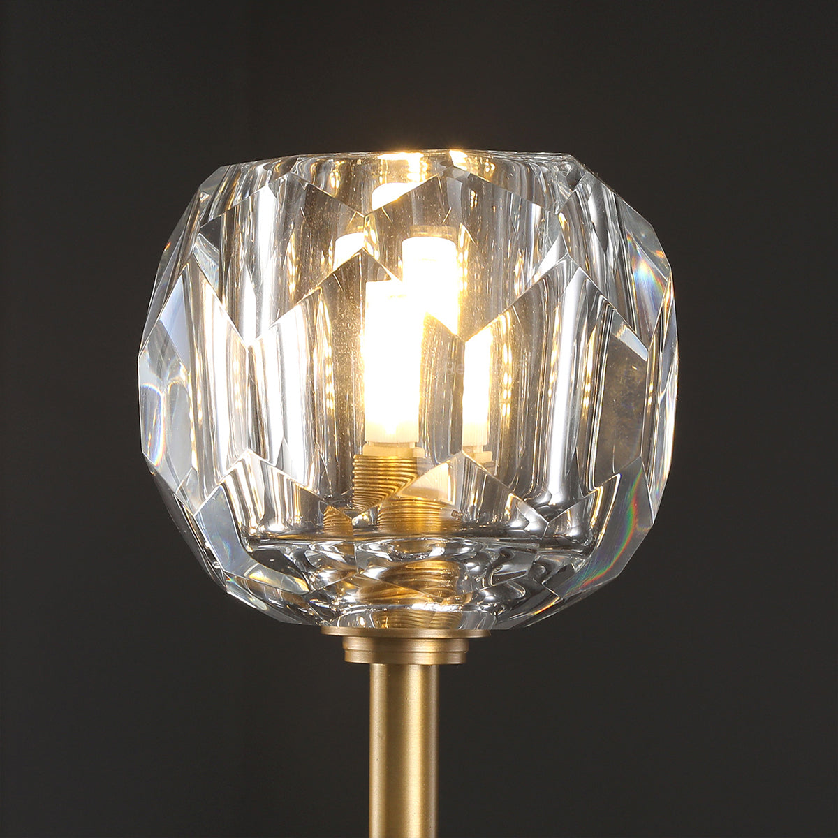 Boulew Crystal Linear Chandelier 48" - Zonesus