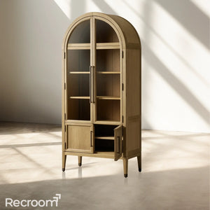 Hatty Glass Cabinet - Zonesus
