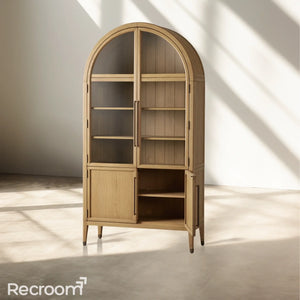 Hatty Glass Cabinet - Zonesus