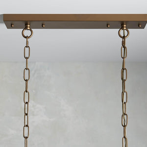 Anabella Rectangular Chandelier - Zonesus