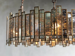 Laila Round Chandelier - Zonesus