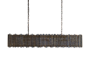 Laila Rectangular Chandelier - Zonesus
