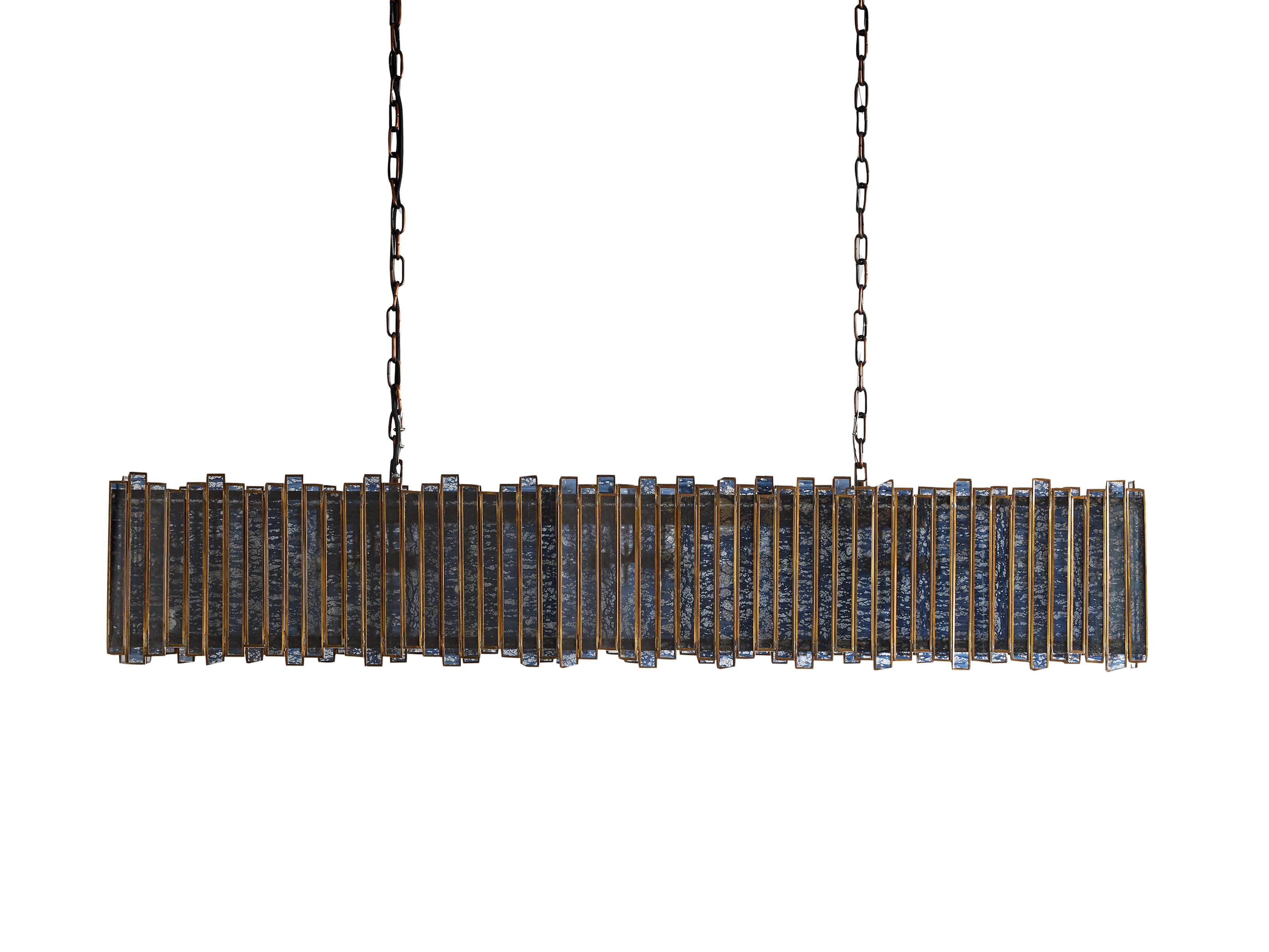 Laila Rectangular Chandelier - Zonesus