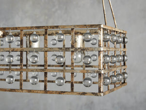 La Cage Rectangular Chandelier - Zonesus