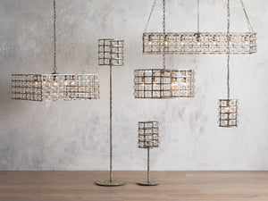La Cage Rectangular Chandelier - Zonesus