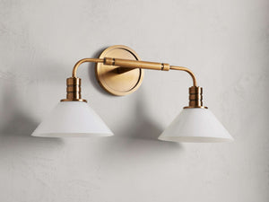 Theron 2-Light Wall Sconce - Zonesus