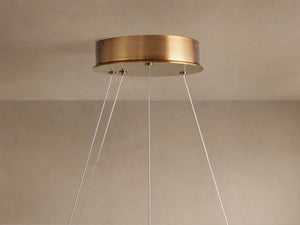 Halima Halo Chandelier - Zonesus