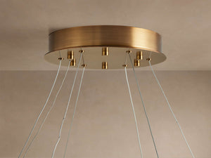 Halima Halo Chandelier - Zonesus