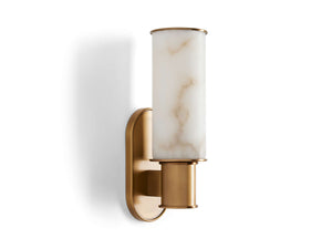 Harlin Wall Sconce in Alabaster - Zonesus