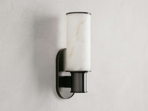 Harlin Wall Sconce in Alabaster - Zonesus