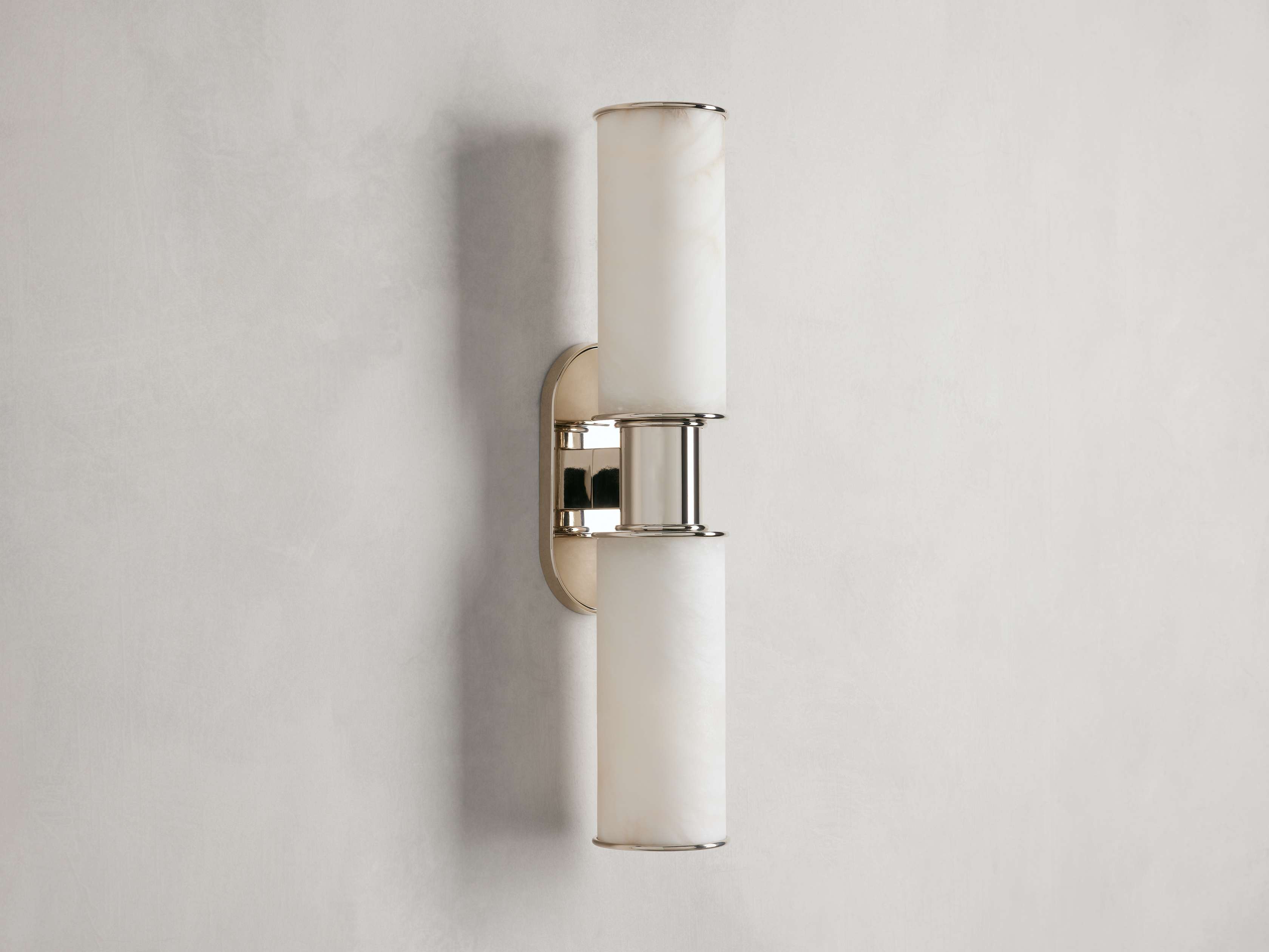 Harlin 2-Light Wall Sconce in Alabaster - Zonesus