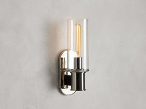 Harlin Wall Sconce in Clear - Zonesus