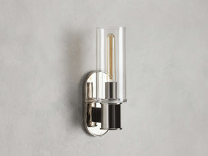 Harlin Wall Sconce in Clear - Zonesus
