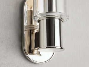 Harlin Wall Sconce in Clear - Zonesus
