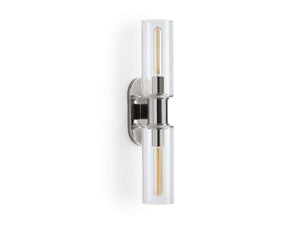 Harlin 2-Light Wall Sconce in Clear - Zonesus