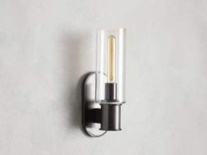 Harlin Wall Sconce in Clear - Zonesus