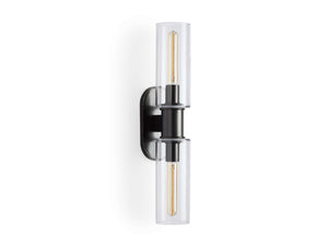 Harlin 2-Light Wall Sconce in Clear - Zonesus