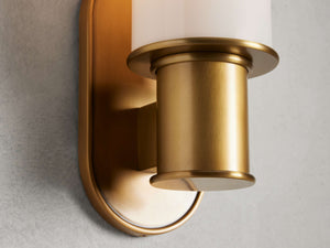 Harlin Wall Sconce in Milk - Zonesus
