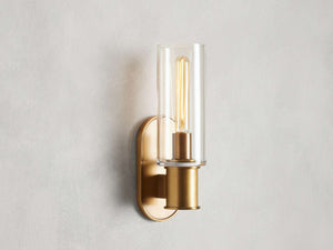 Harlin Wall Sconce in Clear - Zonesus