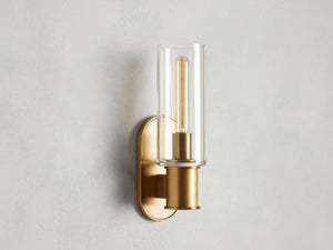 Harlin Wall Sconce in Clear - Zonesus