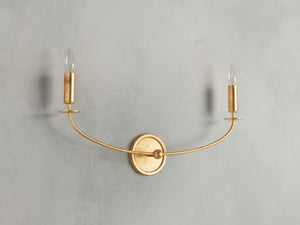 Arnett 2-Light Wall Sconce - Zonesus