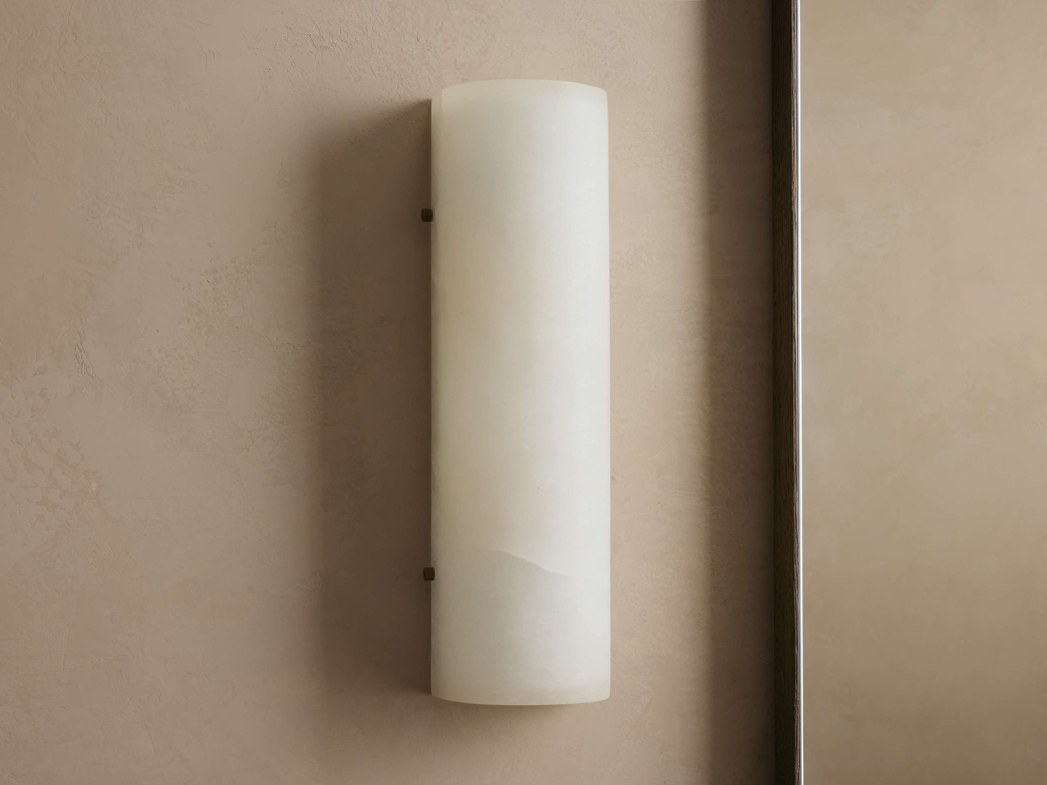 Chayla Alabaster Stone Sconce 12'' 18''H - Zonesus