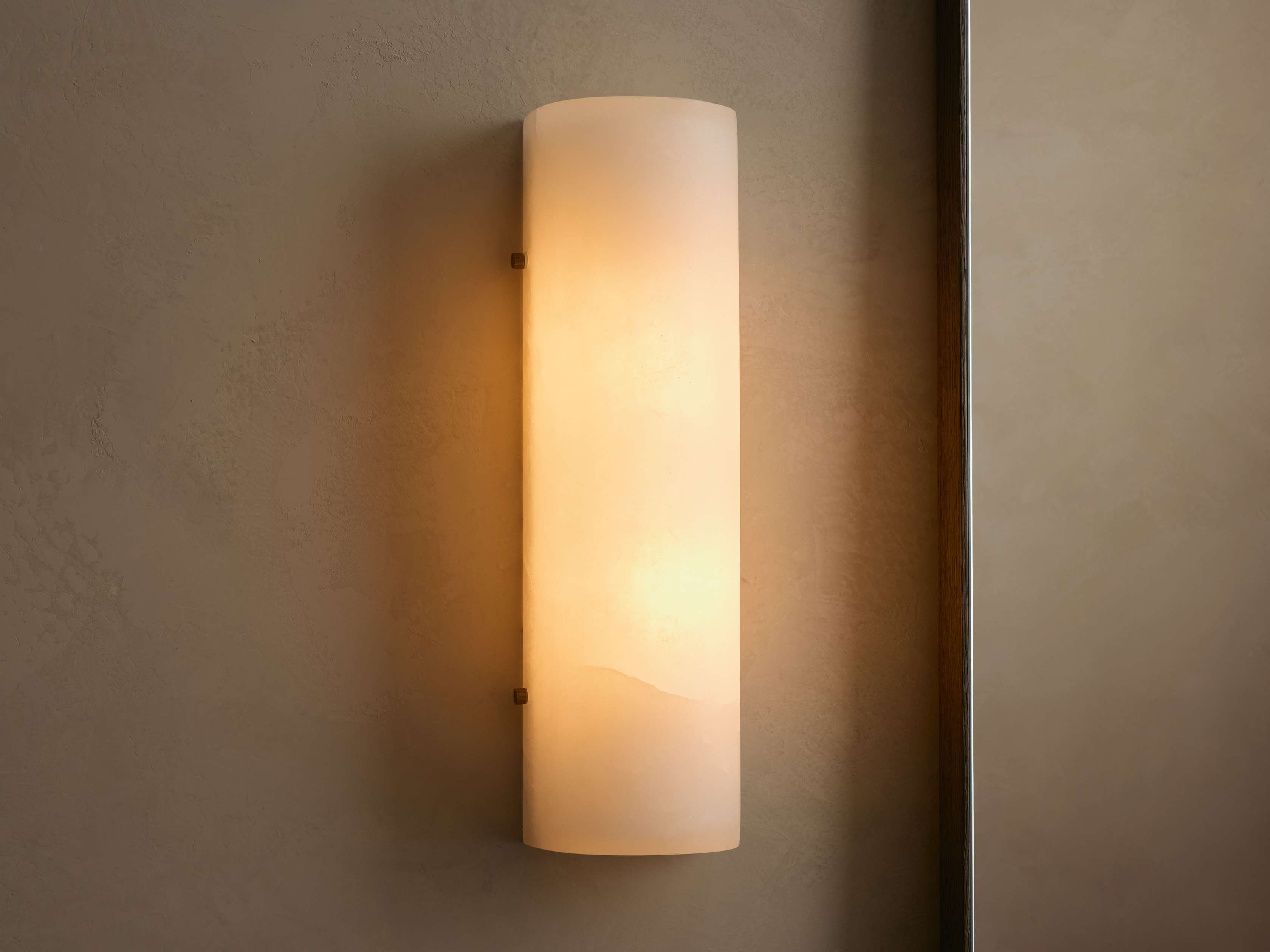 Chayla Alabaster Stone Sconce 12'' 18''H - Zonesus