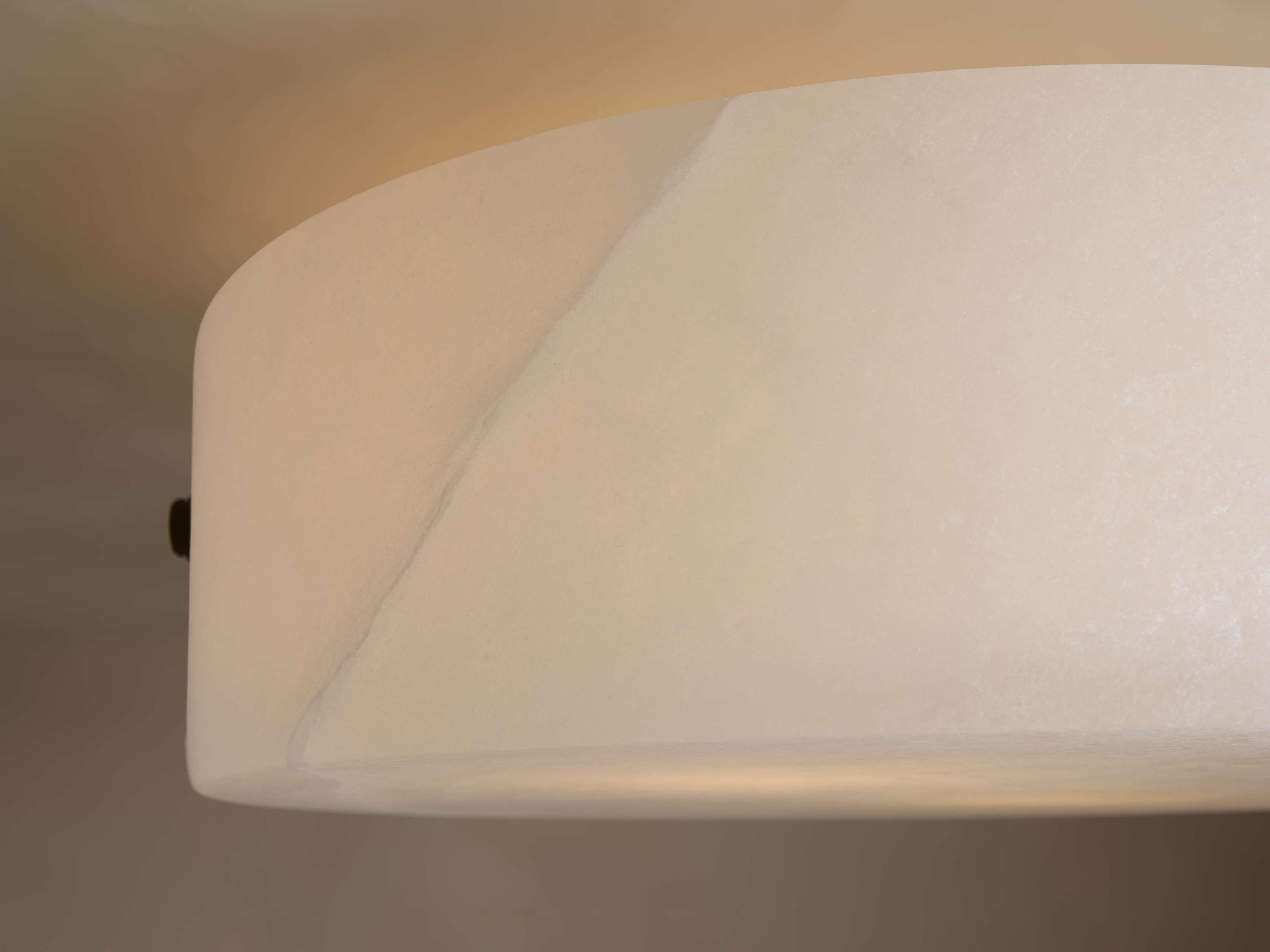 Chayla Alabaster Stone Flushmount - Zonesus