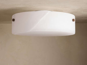 Chayla Alabaster Stone Flushmount - Zonesus