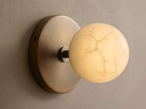 Girouette Alabaster Wall Sconce - Zonesus
