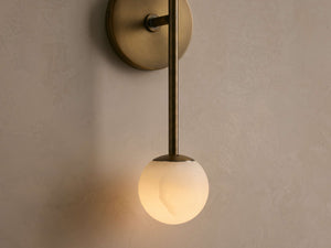 Girouette Alabaster Double Sconce - Zonesus