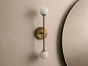 Girouette Alabaster Double Sconce - Zonesus