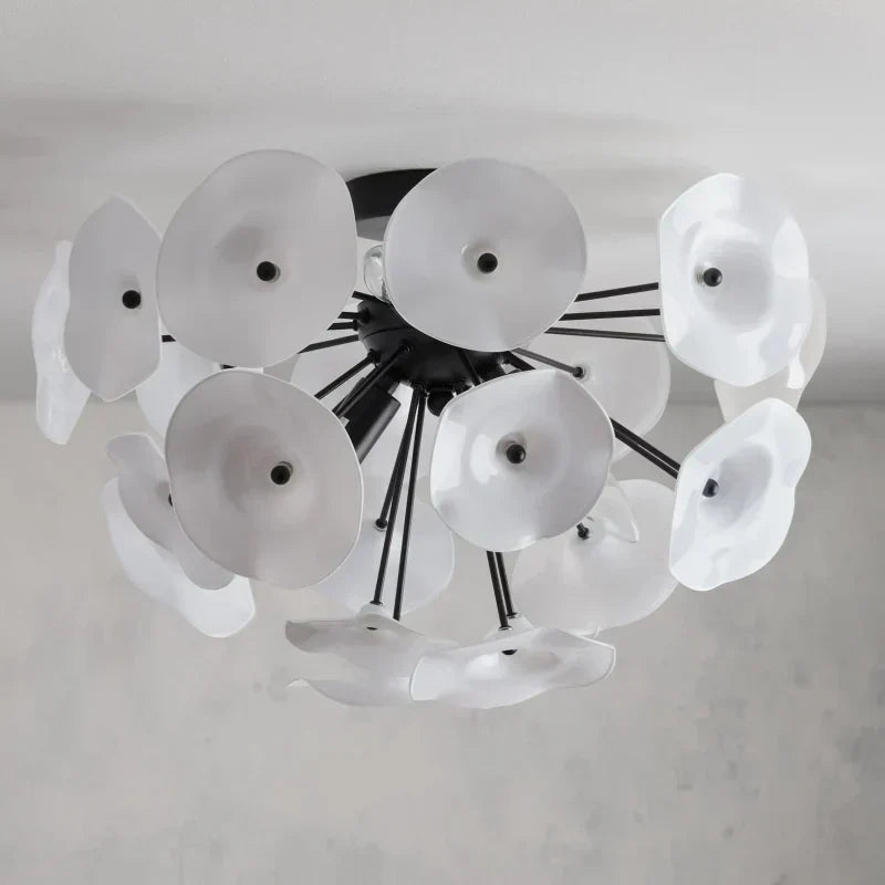 Lily Flushmount in Black - Zonesus