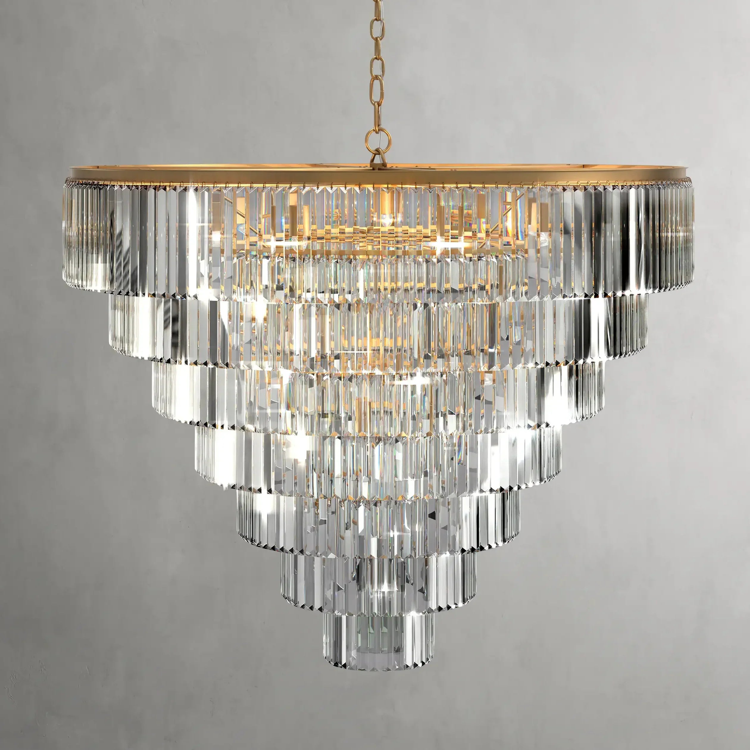 Leyland Tiered Round Chandelier - Zonesus