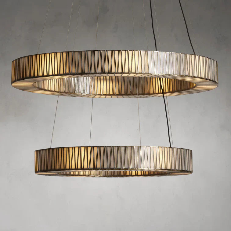 Jeunet 2-Tier Round Chandelier - Zonesus