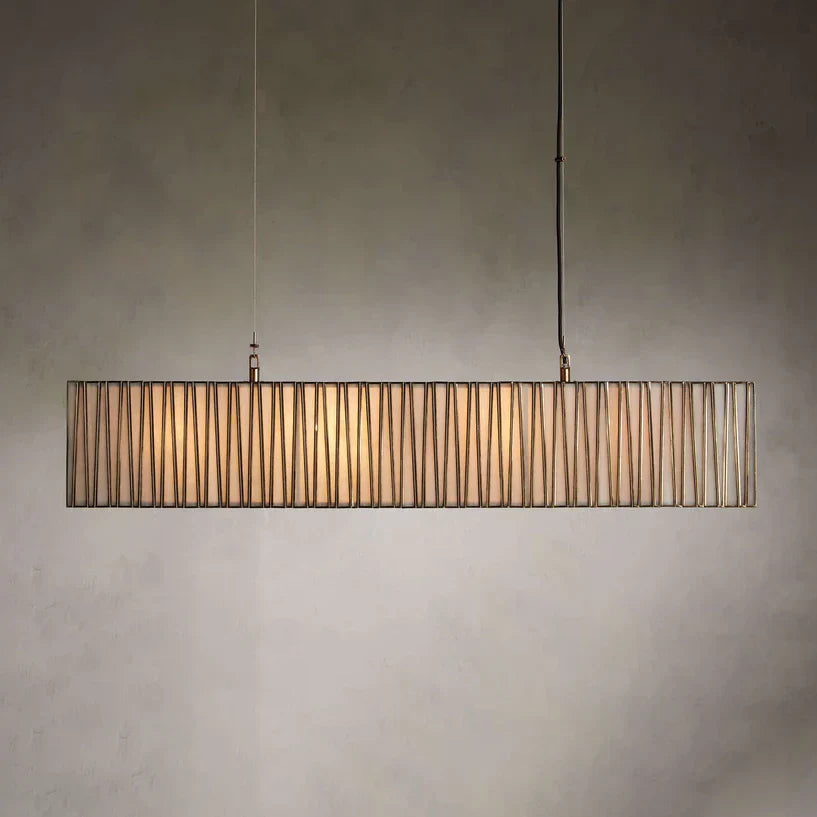 Jeunet Rectangular Chandelier - Zonesus