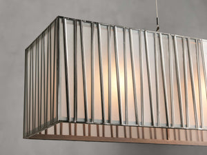 Jeunet Rectangular Chandelier - Zonesus