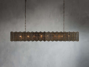 Laila Rectangular Chandelier - Zonesus