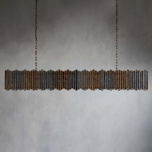 Laila Rectangular Chandelier - Zonesus